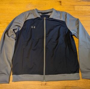 Women's Underarmour zip up lightweight sweater jacket size XL